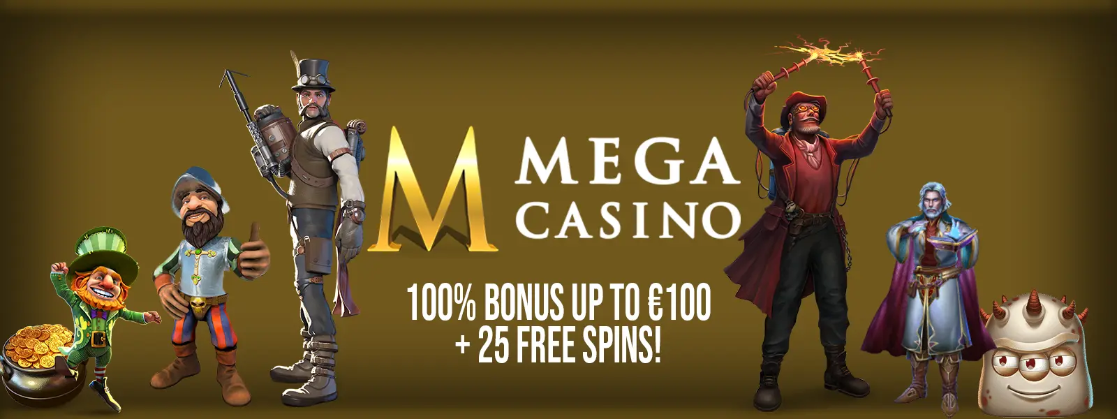 Mega Casino Header