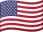 Amerikanische Flagge zum Sortieren von Casinos