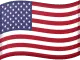 Amerikanische Flagge zum Sortieren von Casinos