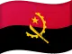 Angolanische Flagge zum Sortieren von Casinos