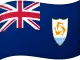 Anguillanische Flagge zum Sortieren von Casinos