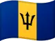 Barbados Flagge zum Sortieren von Casinos