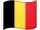 Belgische Flagge zum Sortieren von Casinos