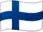 Finnische Flagge zum Sortieren von Casinos