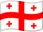 Georgische Flagge zum Sortieren von Casinos