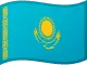Kasachstan Flagge zum Sortieren von Casinos verwendet