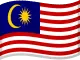 Malaysia Flagge zum Sortieren von Casinos verwendet