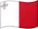 Maltesische Flagge zum Sortieren von Casinos