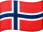 Norwegische Flagge zum Sortieren von Casinos