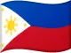 Philippinen Flagge zum Sortieren von Casinos verwendet