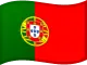 Portugiesische Flagge zum Sortieren von Casinos