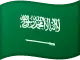 Saudi-Arabien Flagge zum Sortieren von Casinos verwendet