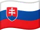 Slowakische Flagge zum Sortieren von Casinos