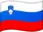 Slowenische Flagge zum Sortieren von Casinos