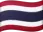 Thailand Flagge zum Sortieren von Casinos verwendet