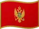 Montenegro Flagge zum Sortieren von Casinos verwendet