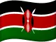 Kenianische Flagge zum Sortieren von Casinos